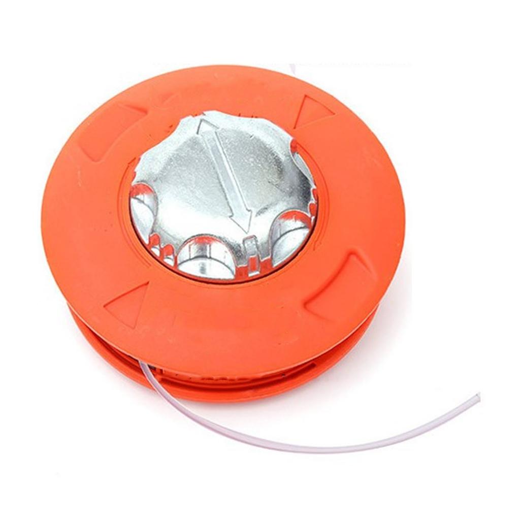 Trimmer Head Replacement Left Rotation Aluminum Grass Trimmer Head for Garden Weeder