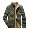 Herbstjacke Herren doppelseitige Militärjacken Mäntel reine Baumwolle Herrenjacke Plus Größe M-8XL