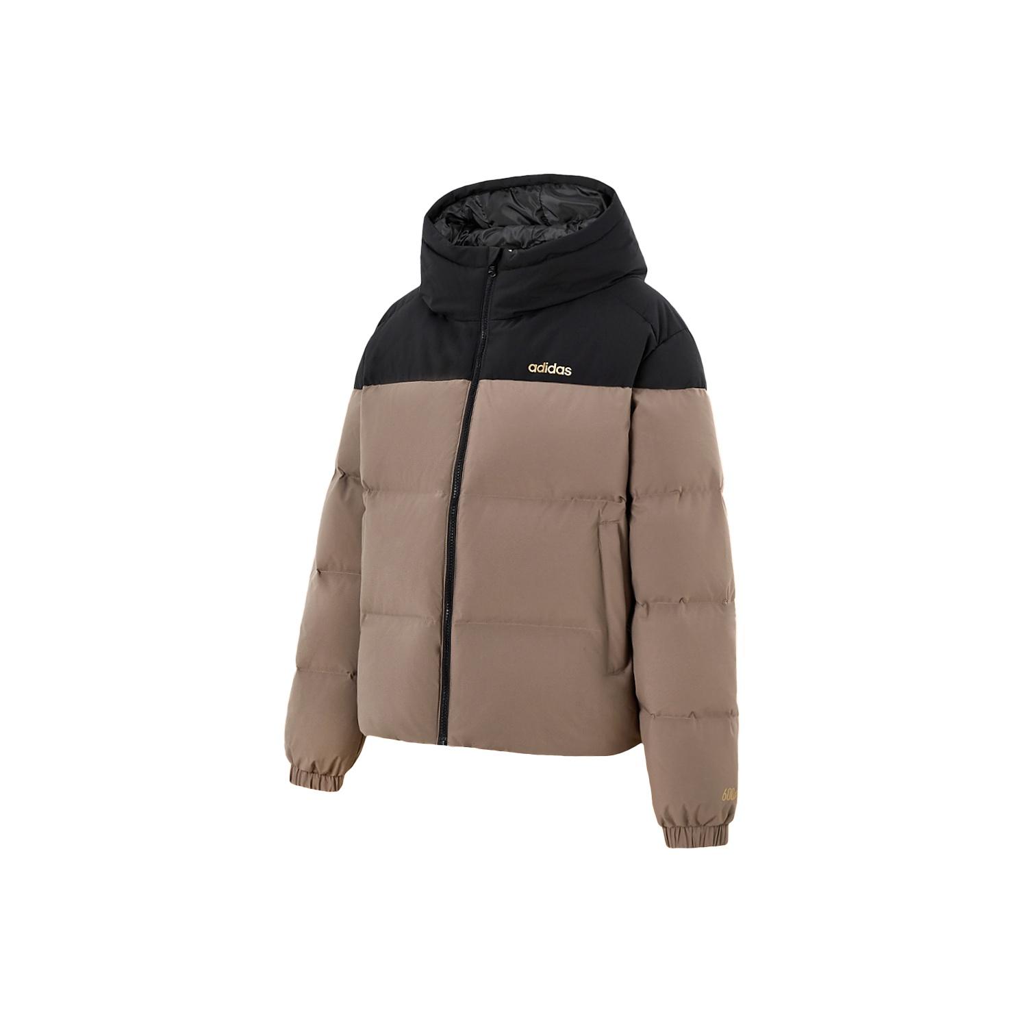 

Adidas Женская теплая пуховая спортивная куртка на молнии с капюшоном KC2159 S