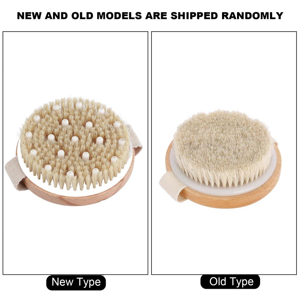 Bath Brush Soft Brush Hair Body Skin Cleansing Shower Massage Brush