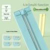 4-in-1 Multifunctional A4 Paper Cutter with Switchable Blades for Photo and Card Cutting