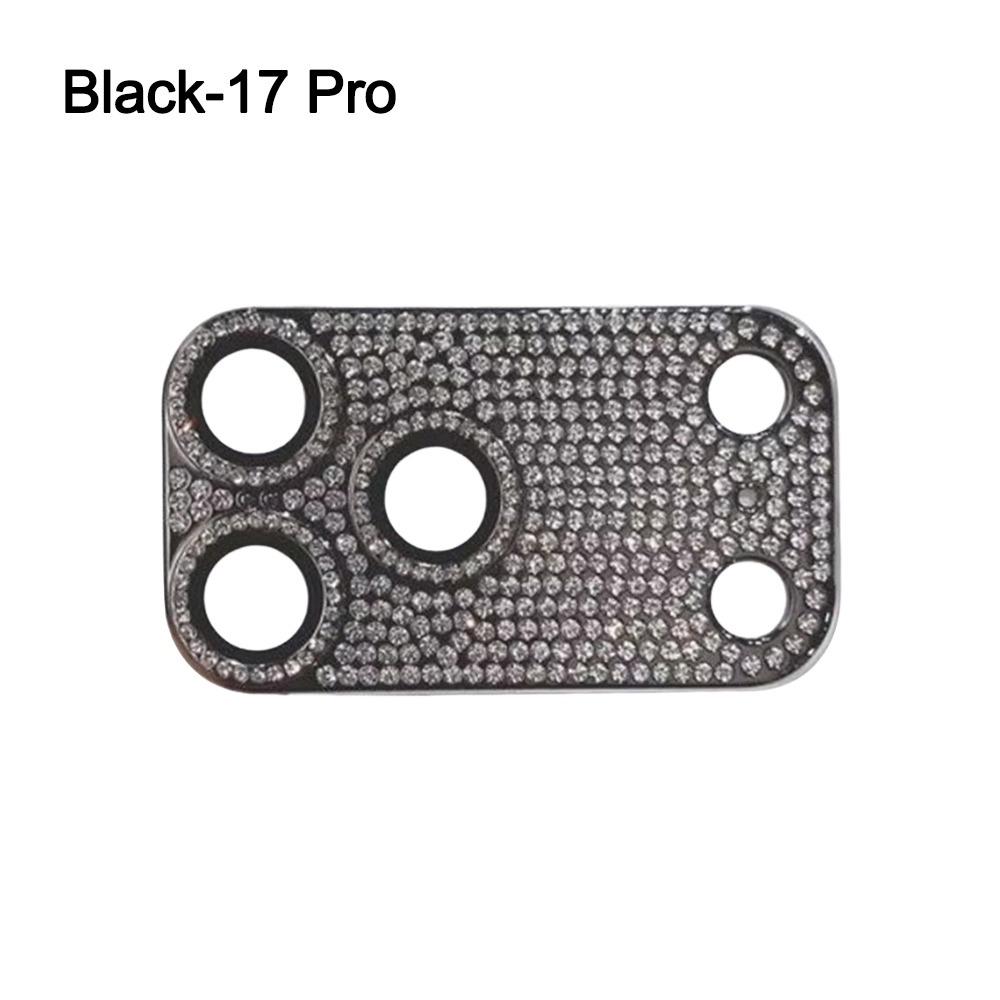Hollow out Diamond Encrusted Lens Protector for iPhone 17Pro/17 Pro Max Phone Accessories