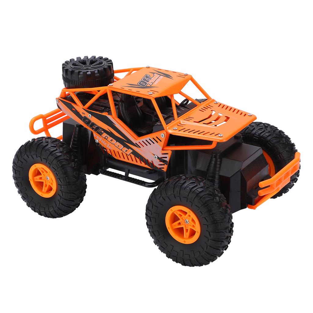 2.4G 1:16 Alloy Climlbing Car Remote Control OffLoad Model Car Children Electric Car Toy(Orange )