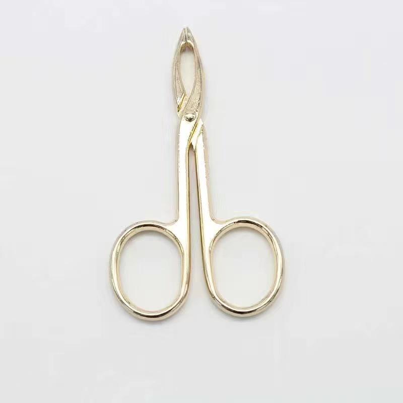 Men's Stainless Steel Tweezers: Straight & Curved Head for Beard and Eyebrow Plucking, Fine Hair Precision Clip, Available Now.