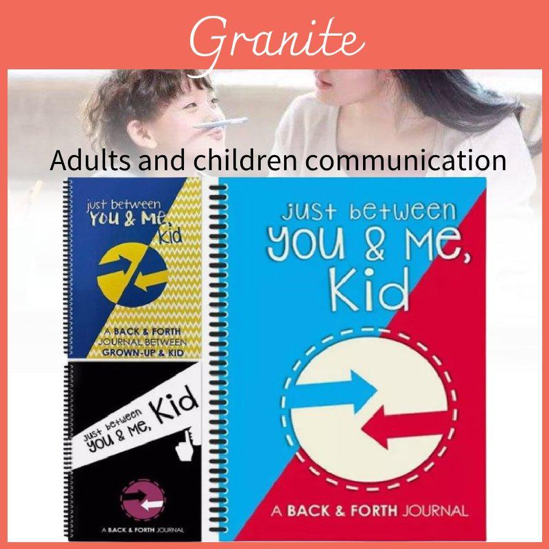 Just Between You And Me Kid Communication Diary For Parents And Children With Creative Cover Design