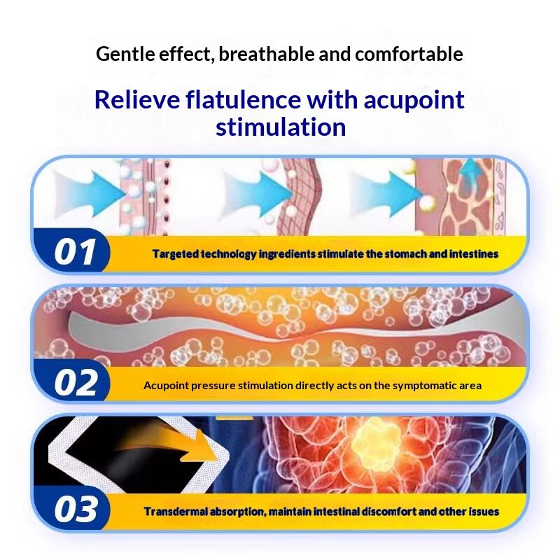 Medicated Plaster for Weak Stomach, Bloating, and Spleen Deficiency