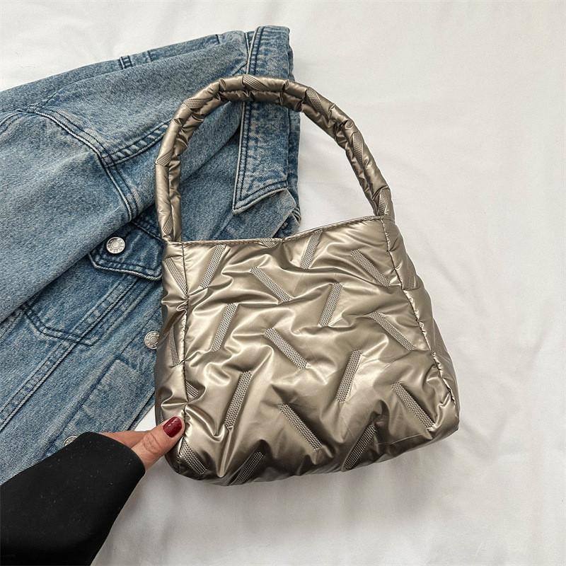 

Trendy Casual Women s Tote Bag With Large Capacity In Chic Colors For Everyday Use шампанського