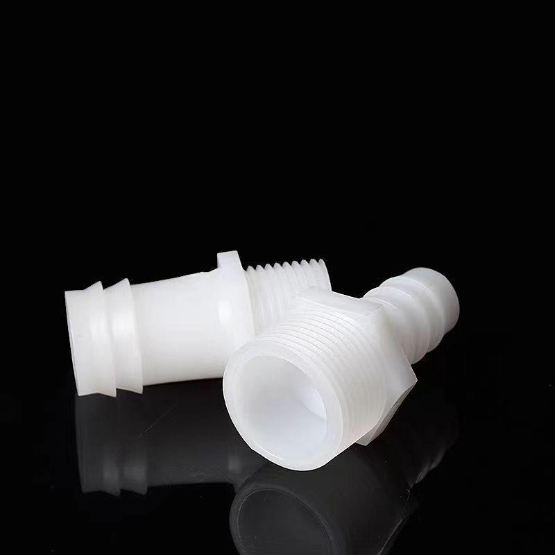 20mm 4-Point External Thread Plastic Hose Connector for Soft & Hard Pipes