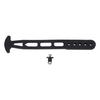 Boat Ladder Securing Strap, Marine Telescopic Ladder Black Rubber 5 Hole Strap for Replacement and Marine Maintenance
