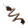 Pet Chewing Toy Spiral Hanging Standing Cotton Chew Bite Swing Rope Pendant Toys Outdoor Birdcage Trainer Decoration