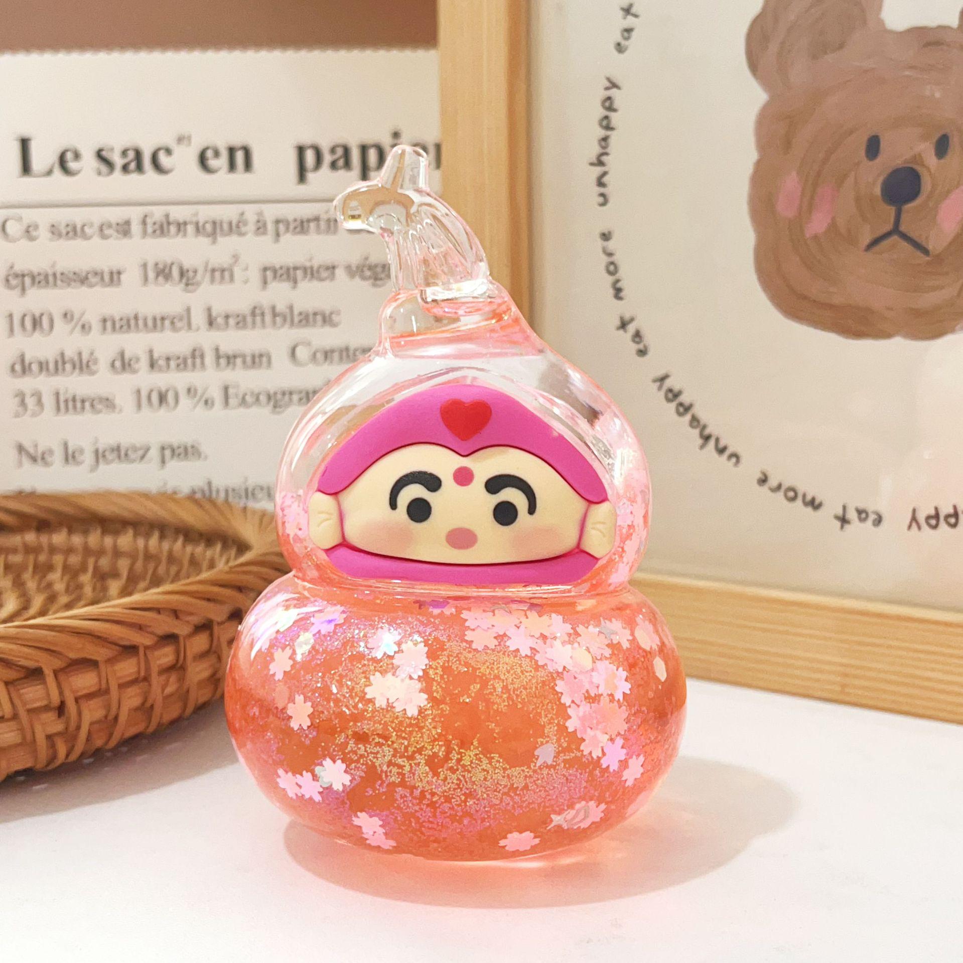 Chinese Style Cute Fu Lu Hulu Desktop Ornament - New Year Gift for Best Friend.