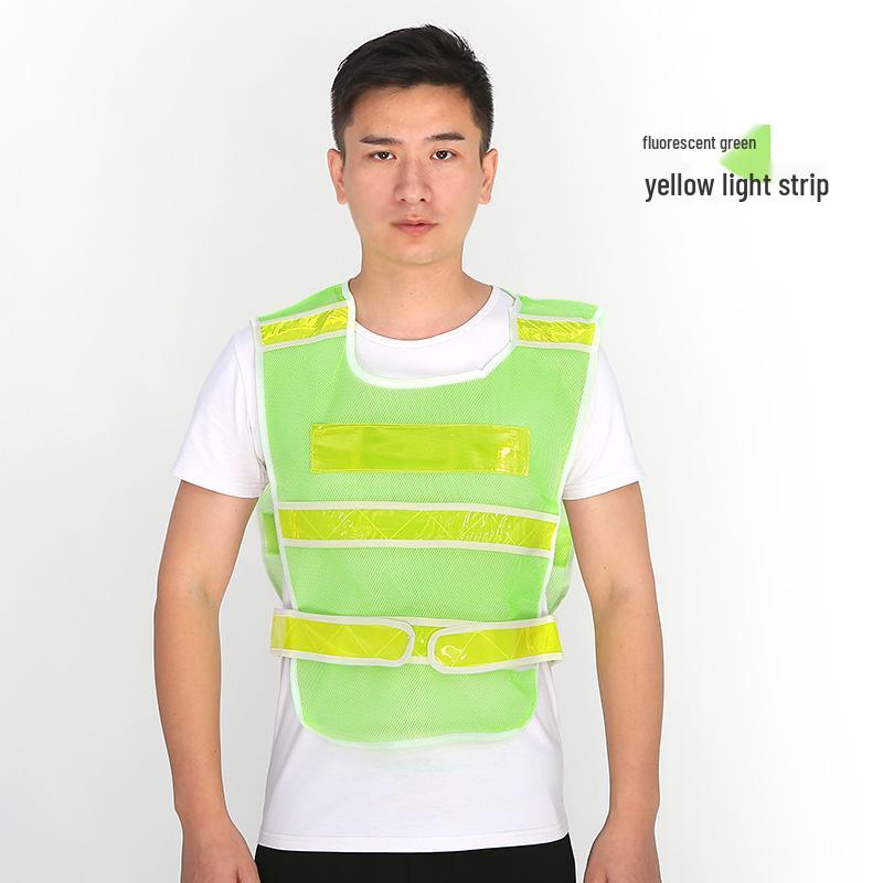 Reflective Safety Vest for Construction and Night Riding