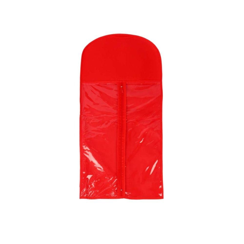 Dust-Proof Wig Bag Package Non-Woven Wig Holder Case Pink Wig Storage Bag