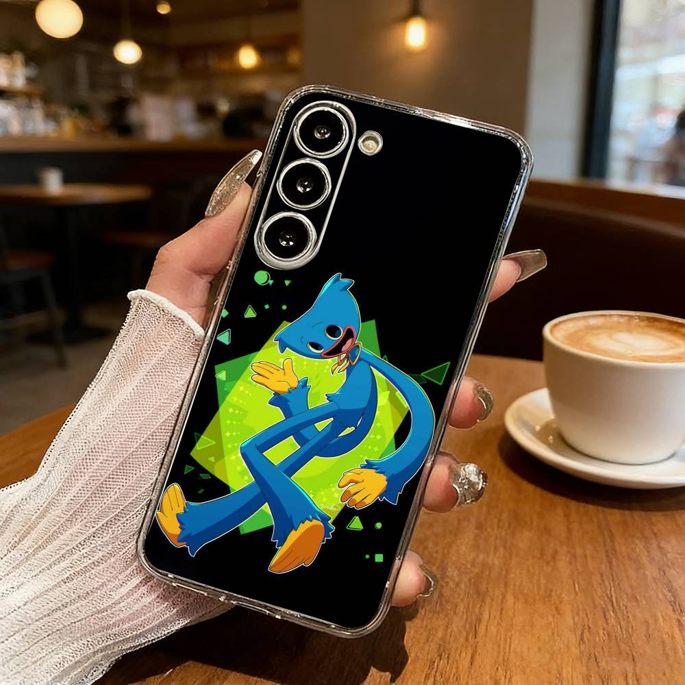 Game H-huggy W-Wuggy Phone Case For Samsung S25,S24,S21,S22,S23,S30,Ultra,S20,Plus,Fe,Lite Transparent Cover