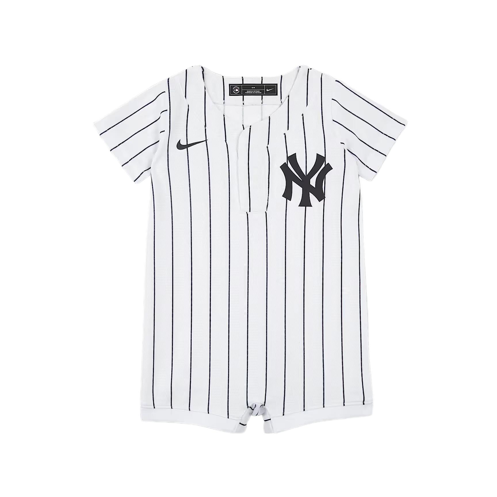 

Nike x MLB Jumpsuit New York Yankees SS25 White Infant And Toddler II6229-100 24M