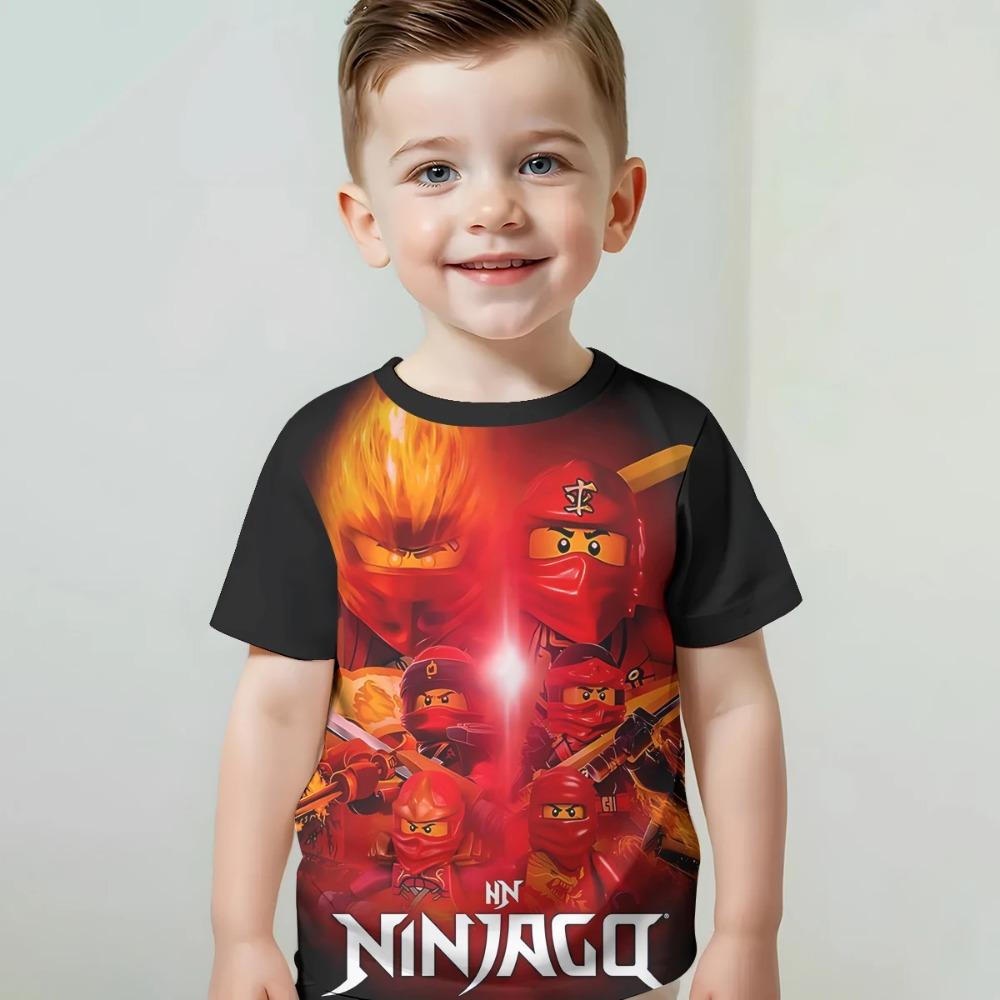 Male Outdoor Clothes for Cartoon Game Children Boy Girl Child T-Shirt Top Shirts