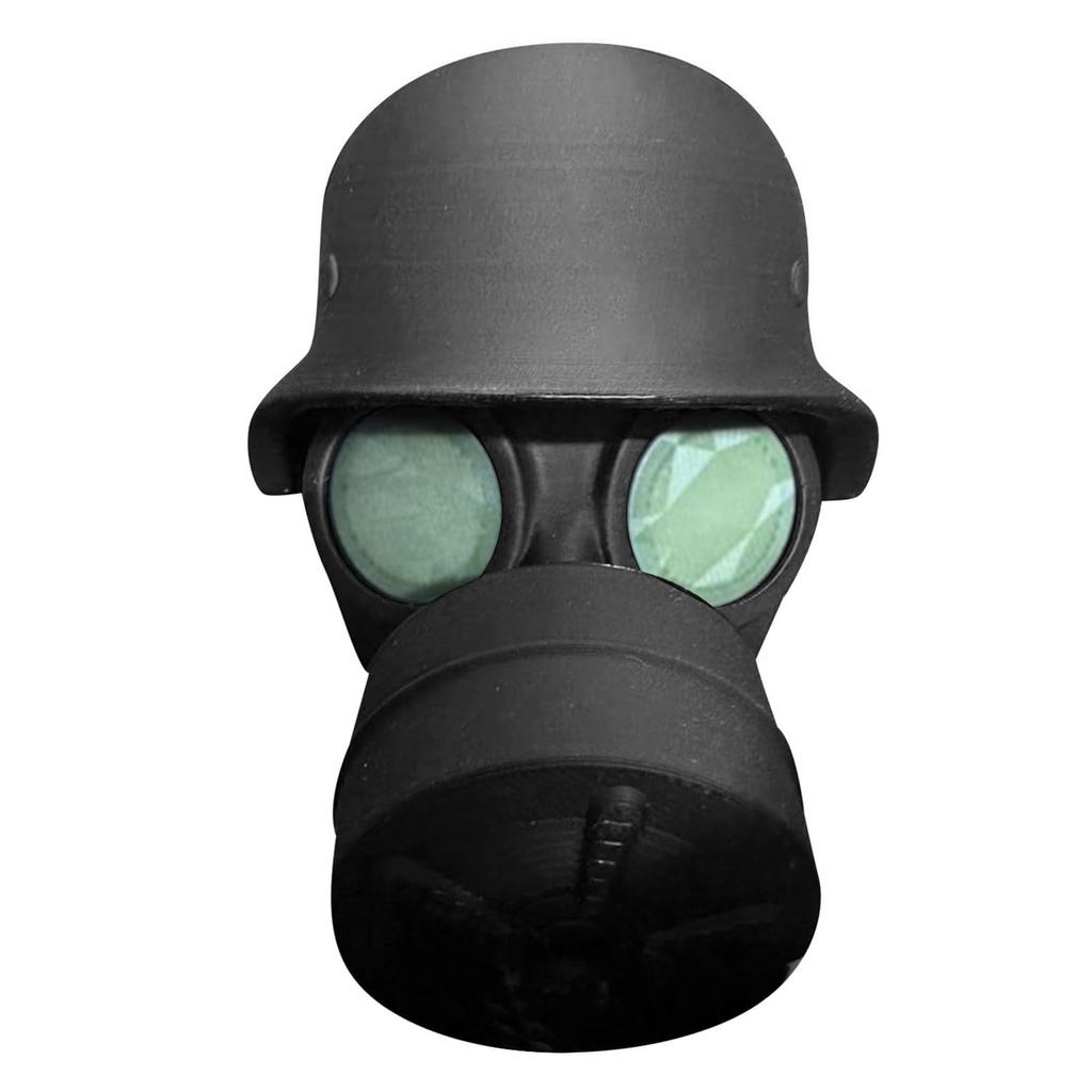 Fun Gas Mask Helmet Cover Cap for Trailer Coupling Dust Headgear Towball Hitch Secure Hook Protector for Cars Caravan Decoration