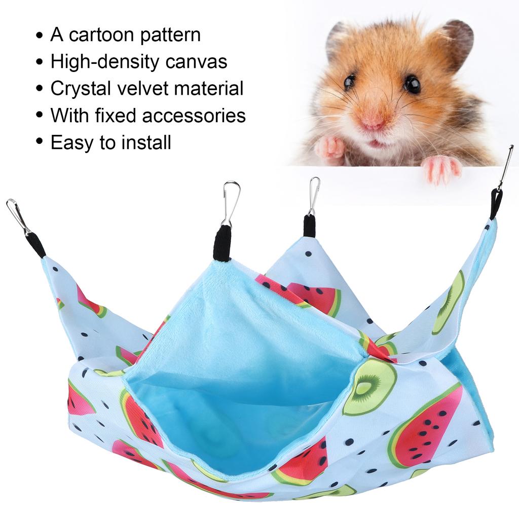 Pet Hamster Hanging Hammock Bunkbed Hammock Suitable For Hamsters Guinea Pigs And Other Small Pets