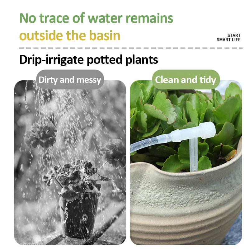 3.5L Torba do podlewania ogrodu Automatyczna torba do nawadniania roślin Regulowana torba z kroplownikiem Ogrodnicze urządzenie do samozraszania i fertygacji