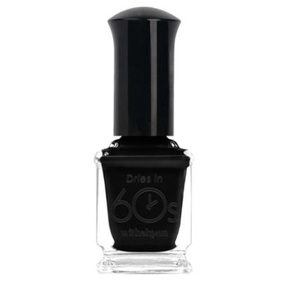 With Shan Glossy Type 60 Second Nail Lacquer Manicure 9ml, M59 Black, 1 Pc.