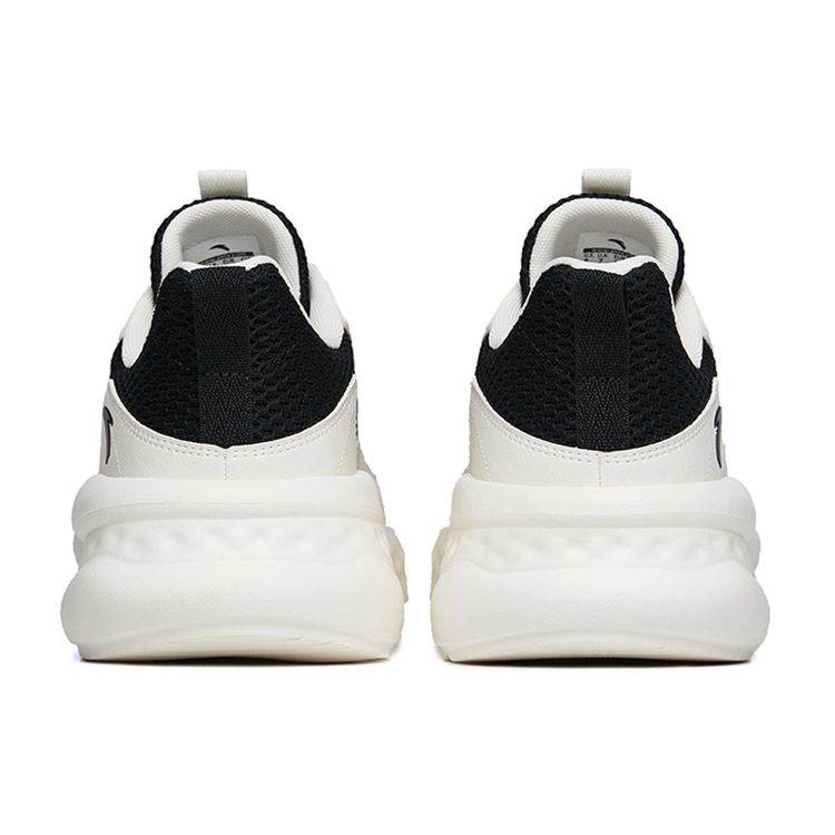 ANTA Men Retro Casual Dad Shoes Off White Black 112238869S-2