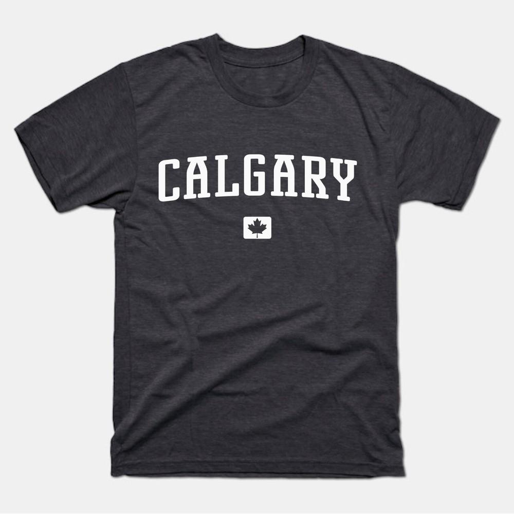 Calgary Shirt | Calgary Canada T-Shirt | Men Women Adult Unisex Calgary Tee Unisex T-Shirt S