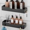 Shower Shelf Not Drilling Shower Shelf Shampoo Holder for Shower Bathroom Organisers with Soap Dish Adhesive Stand 2pcs