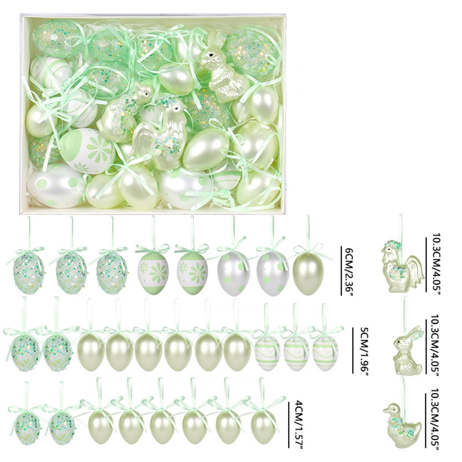 

Пасхальные украшения, расписные кролики, цыплята, воскрешенные яйца, подарочные коробки с подвесками, украшения для праздничных вечеринок One Size