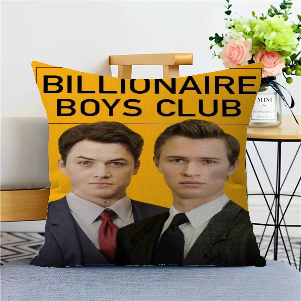 

B-Billionaires Boys Club Maple Design Cushion Cover Happy Autumn Harvest decor Holiday Decorati Pillow Cover 12x12Inch