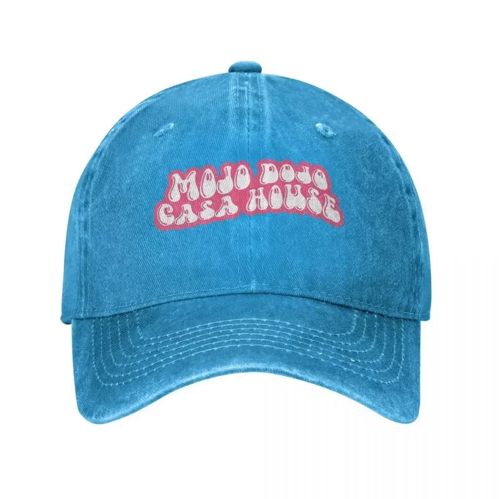 Ryan Gosling Mojo Dojo Casa House Men Women Baseball Cap Distressed Denim Hats Vintage Outdoor Running Golf Snapback Hat