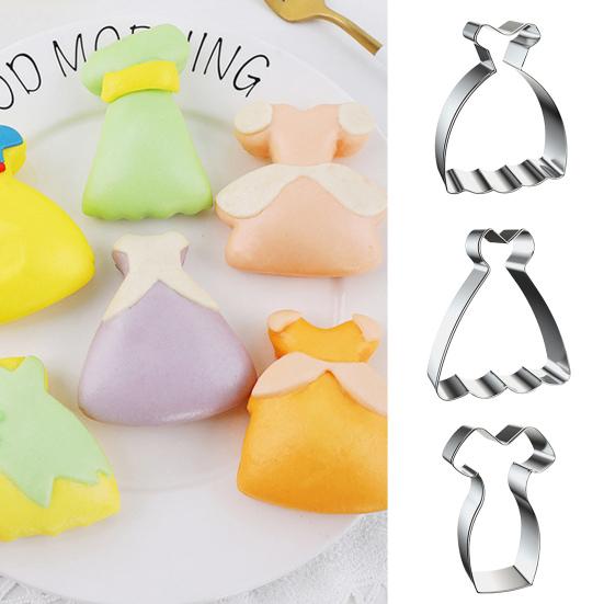 

Креативная форма для печенья серебряного цвета, пищевой сорт «сделай сам»