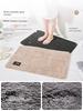 Bathroom Floor Mat for Home Use, Quick-Drying Absorbent Mat for Toilet Entrance, Non-Slip Foot Mat, Bathroom Carpet, Door Mat