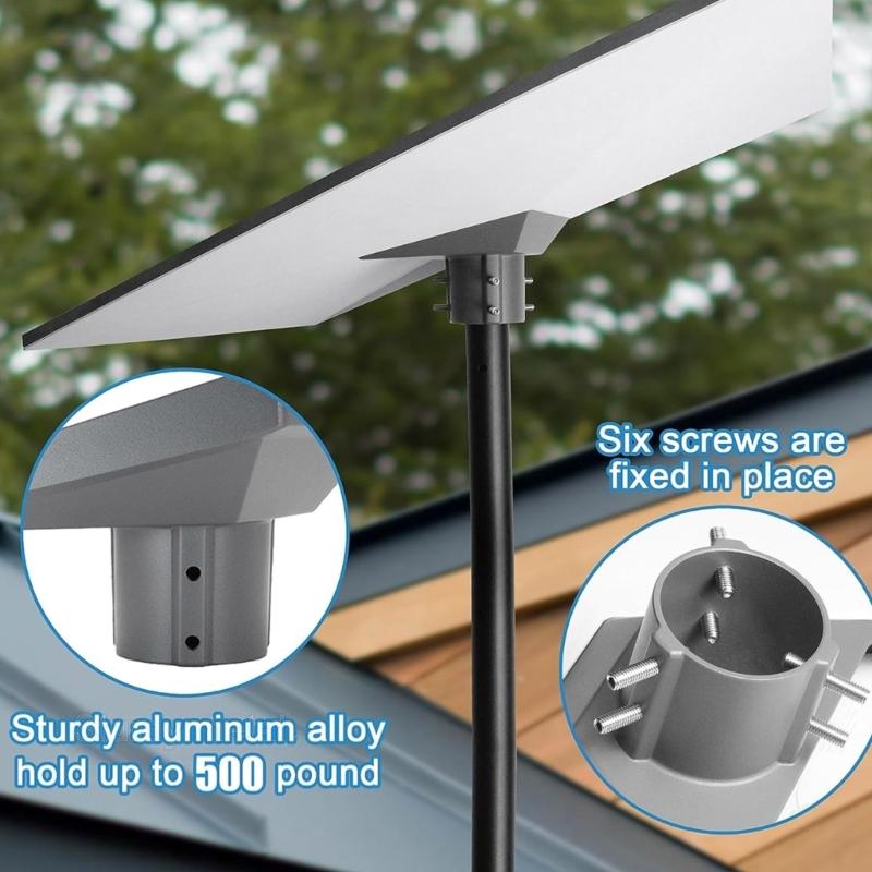 Satellite Dish Support Holders Bracket Adapter Structure Easy Installation for Gen 3 Outdoors Enthusiasts Quick Assembly