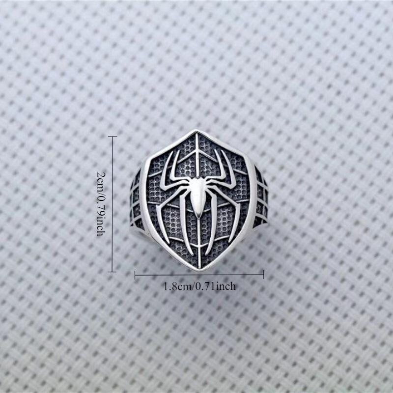 Spider Opening Adjustable Ring for Men and Women, Fashionable and Personalized Retro Handmade Gift