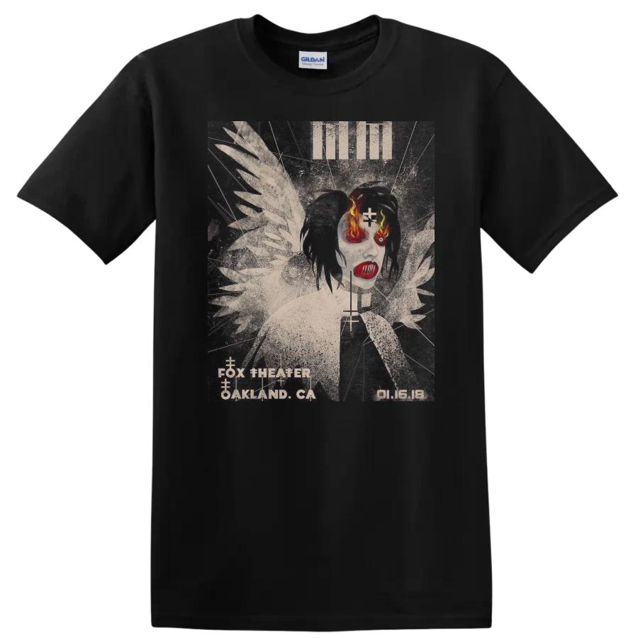 Angry Angel Graphic T Shirt for Alternative Fashion Enthusiasts w/ Tee