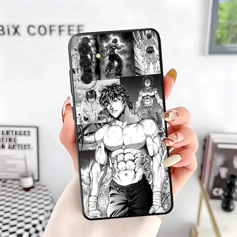 Baki the Grappler Anime Soft Phone Case for Samsung A17 A37 A57 A16 A26 A36 A56 A15 A25 A35 A55 A14 A24 A34 A54 A13 A23 A33 A53