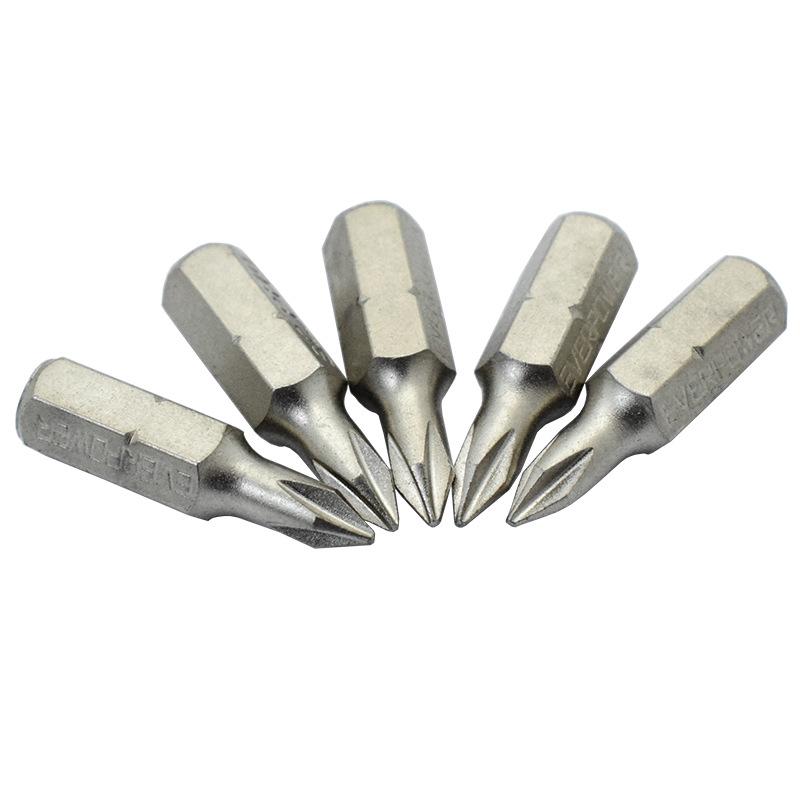 AIBOER C Series 6.3mm Phillips Screwdriver Bits, 25mm (5-Pack)