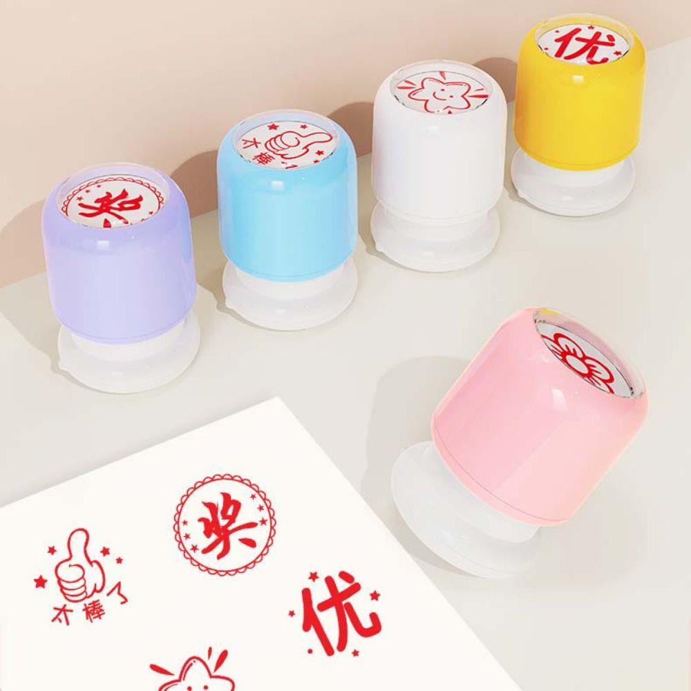 Durable Design Teacher's Seal DIY Stamper Children's Reward Seal  School Supplies