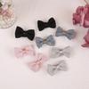8/16PCS Baby Girls Hair Clips Mini Fabric Hair Bows with Clips Little Girls Hairpin Barrettes Kids Children Hair Accessories