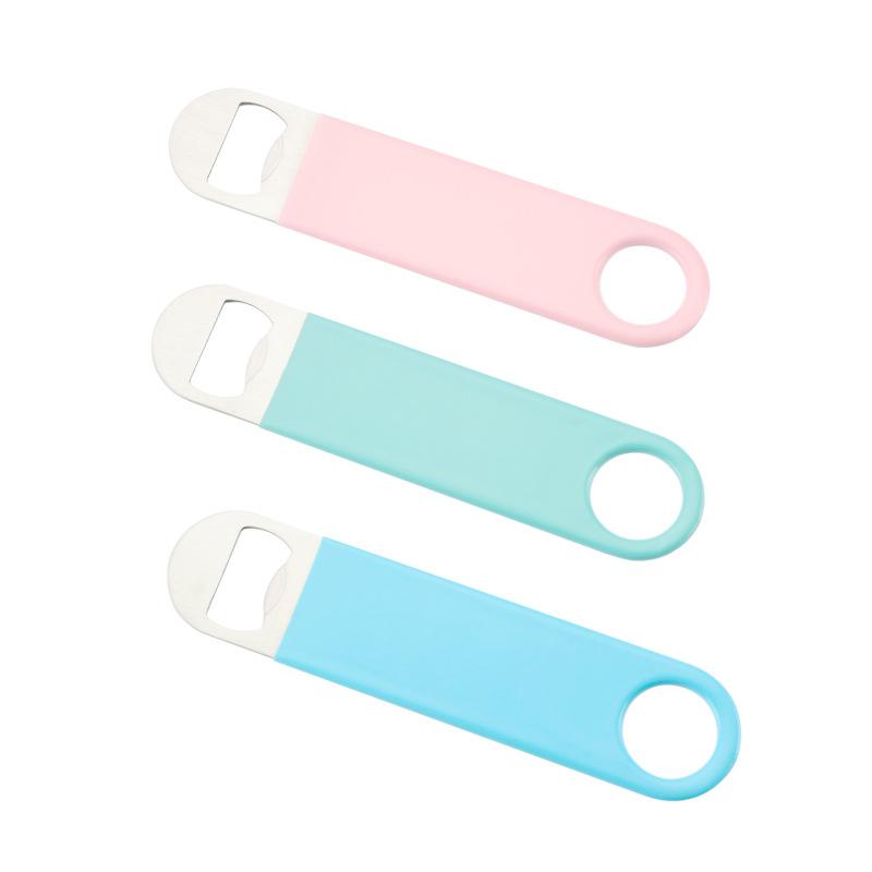 3 Pack Heavy Duty Stainless Steel Flat Bottle Opener Creative Solid And Durable Beer Soda Lid Openers