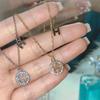 Trendy French Minimalist H Pendant Choker Necklace for Women
