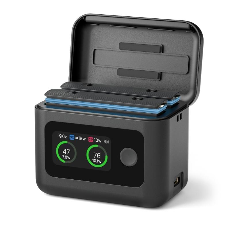 

Intelligent Fast Battery Charger With LCD Screen And Safety Protections For X5 Compact Camera Battery Charging Hubs 1