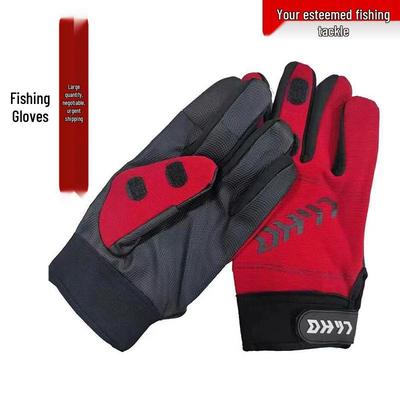 Gants de pêche épais en velours à rabat: Chaleur hivernale et mobilité à trois doigts