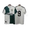 Retro Fußballtrikot Real Madrid Barcelona Man Utd City Argentinien England Tottenham Benutzerdefinierte Nummer Gestickt Bambus