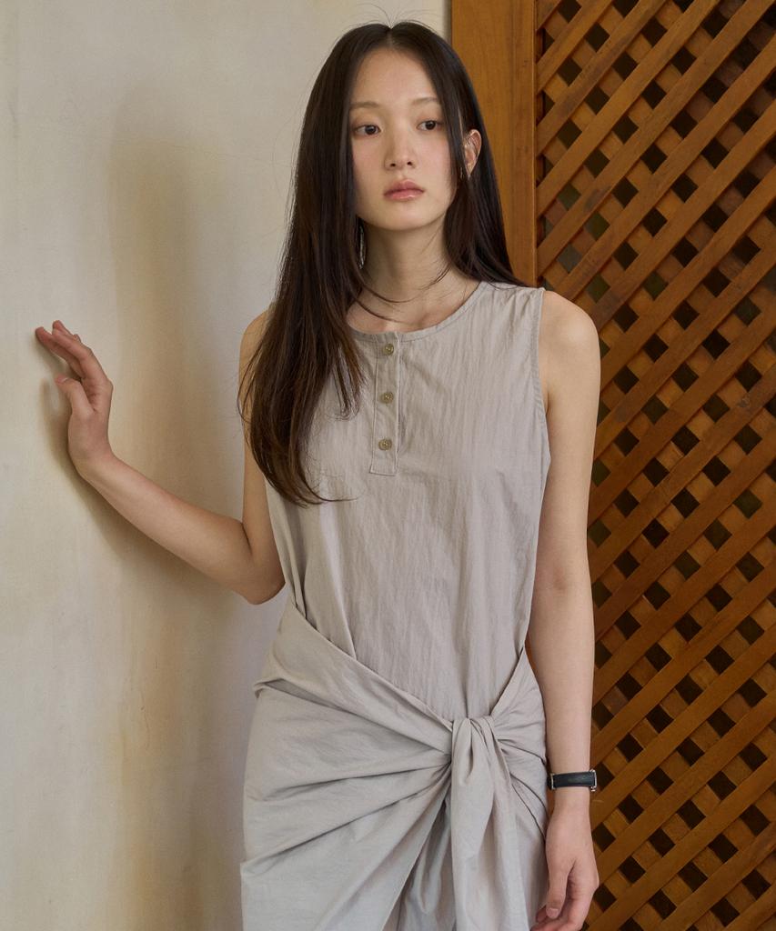 Wednesday Oasis For Woman Pure Henry Wrap Dress_Beige(Wb6Op02)