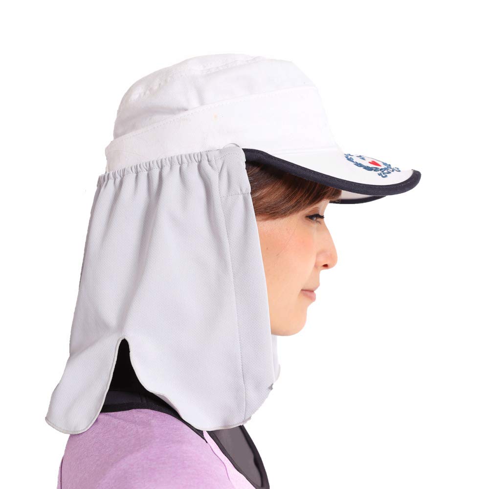 

Защита шеи от теплового удара и солнечных ожогов во время активного отдыха, такого как походы в горы и рыбалка [Белая красота] (отворот шляпы) гольф,