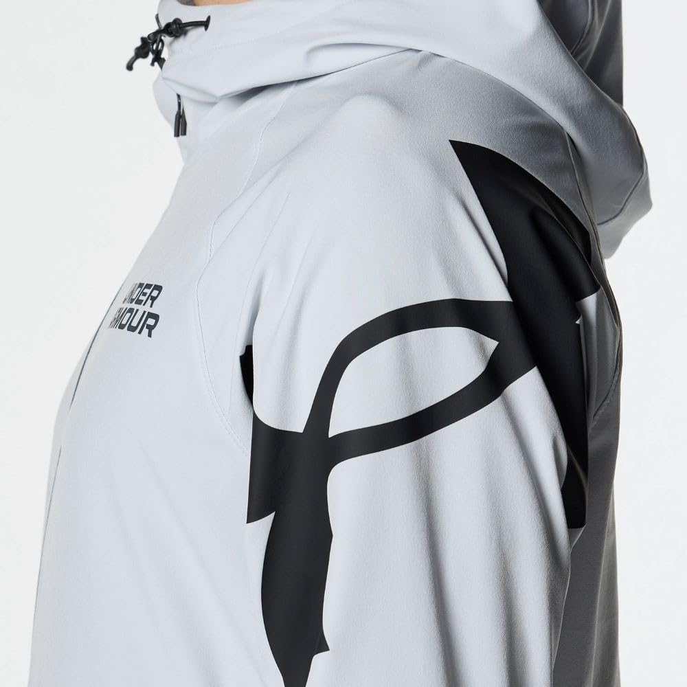 UA Wind Breaker Halo Gray Black MD [Under Armour]