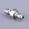 Double Male Quick-Disconnect Coupling Adaptor Stainless Steel Air Fill Station Tool Fittings Universal Double Male