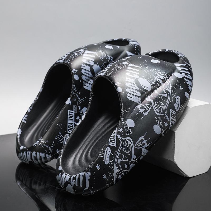 New Summer Couple Outerwear Sports Fashion Leisure Men and Women Beach Non-slip Flip Flops