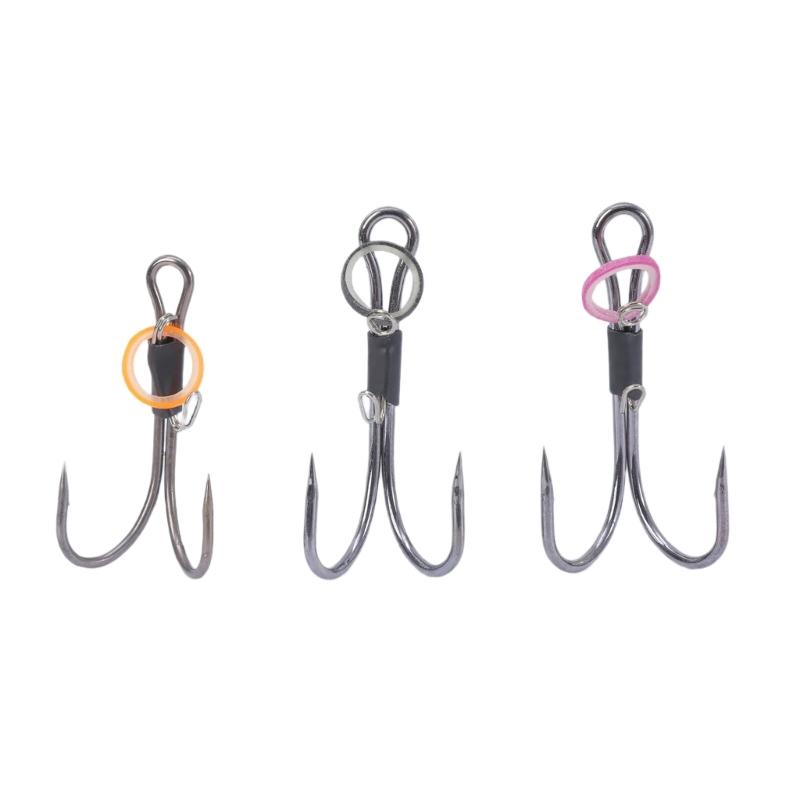 10pcs Professional Fishing Hook High Strengths Fishing Hook Beginner Fishing Gear for Live Shrimp Fishing